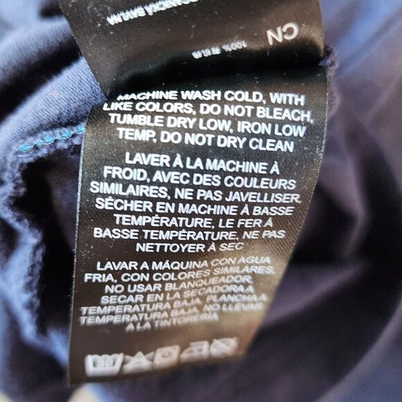 KUHL Mens Small WildFibre Organic Cotton Blue Long Sleeve Thumb Holes Shirt - Picture 11 of 11